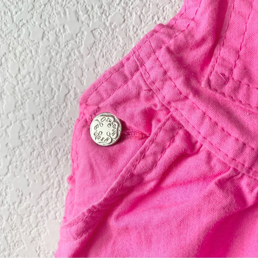 Hold Vintage 90’s Oshkosh b’gosh Pink baby Overalls